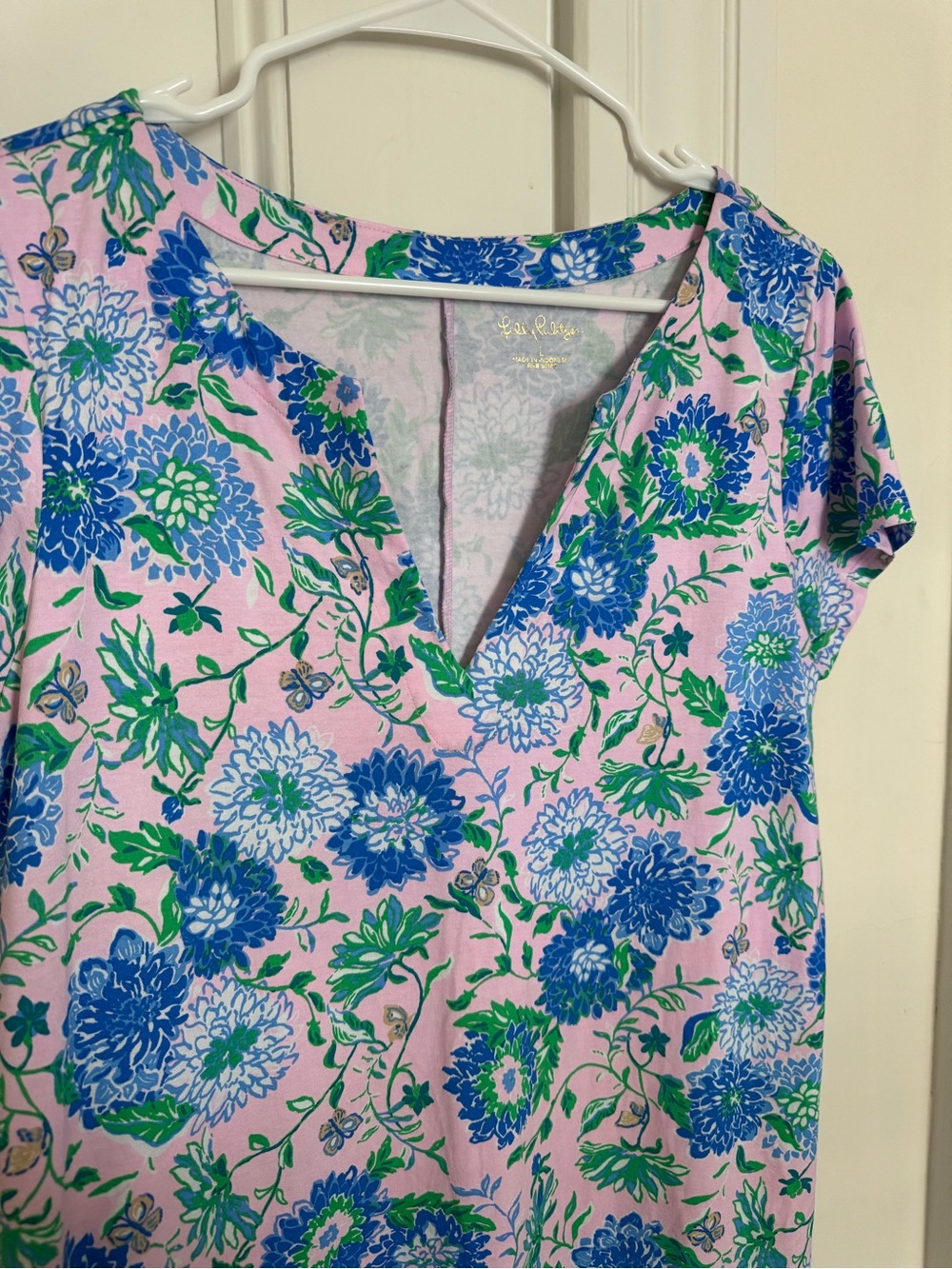 Lilly Pulitzer Sophiletta Dress | Rumor has It | Conch Shell Pink | Size Large
